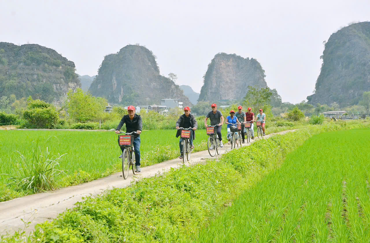 Balade à vélo à Ninh Binh, un autre facon de voyager