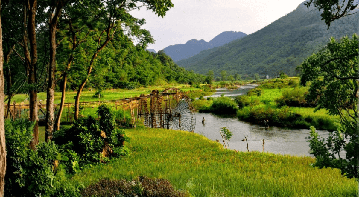 norias à Pu Luong