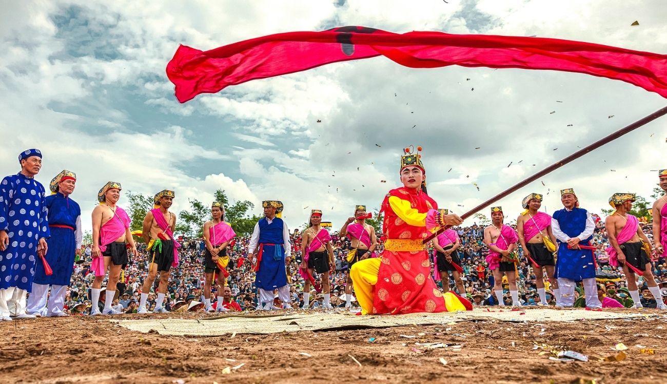 Fête légendaire de Hội Gióng Phù Đổng