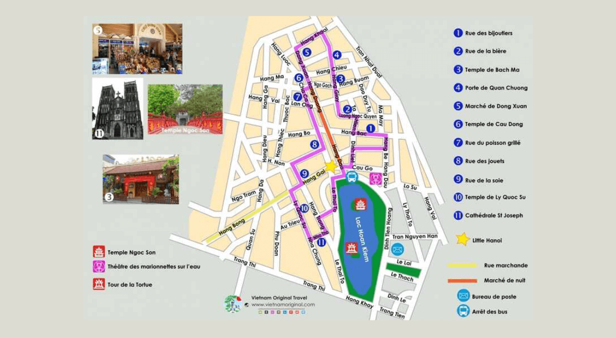 Vieux quartier de Hanoi