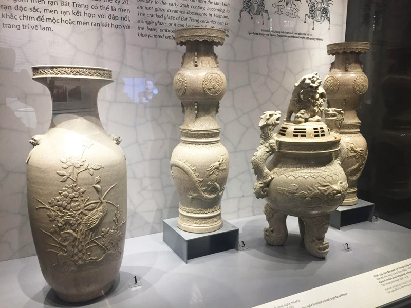Objets exposés au musée d'histoire