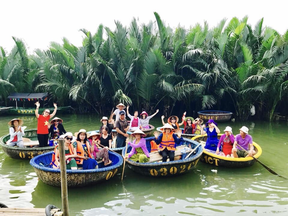 La forêt de cocotiers à Hoi An