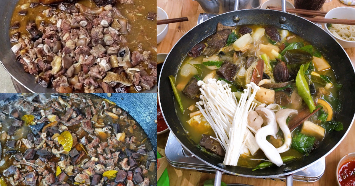 cuisine locale de Bac Ha : Thang co (Thắng cố)