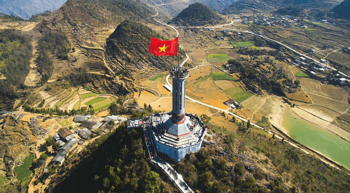Drapeau de Lung Cu