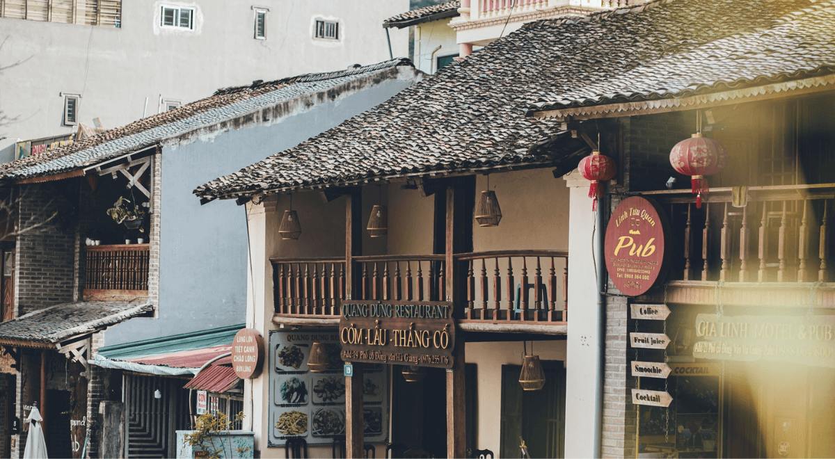 Le vieux quartier de Dong Van