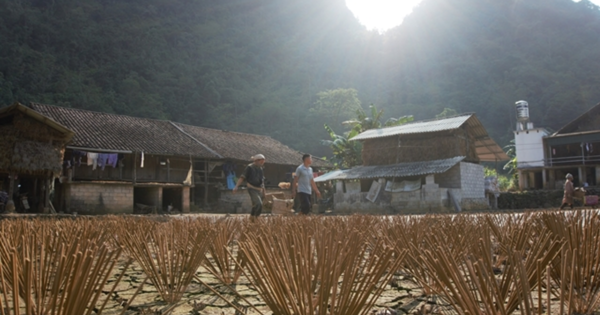 Village de Phia Thap à Cao Bang