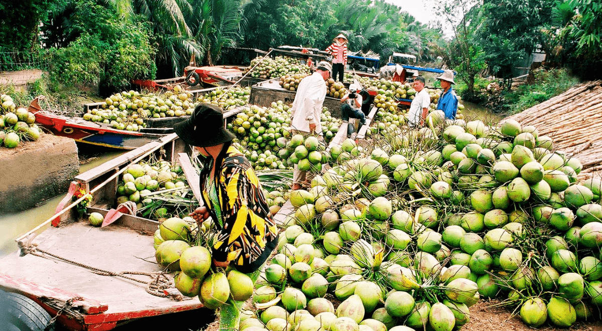 marché de Ben Tre