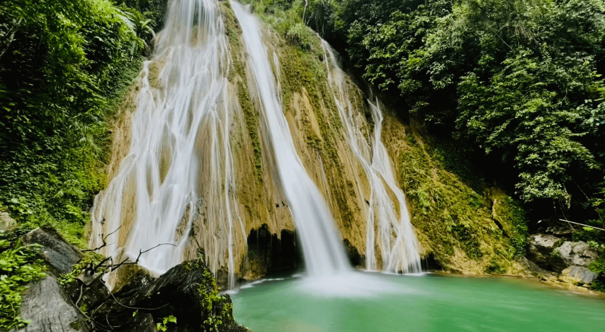la cascade de Khuoi Nhi