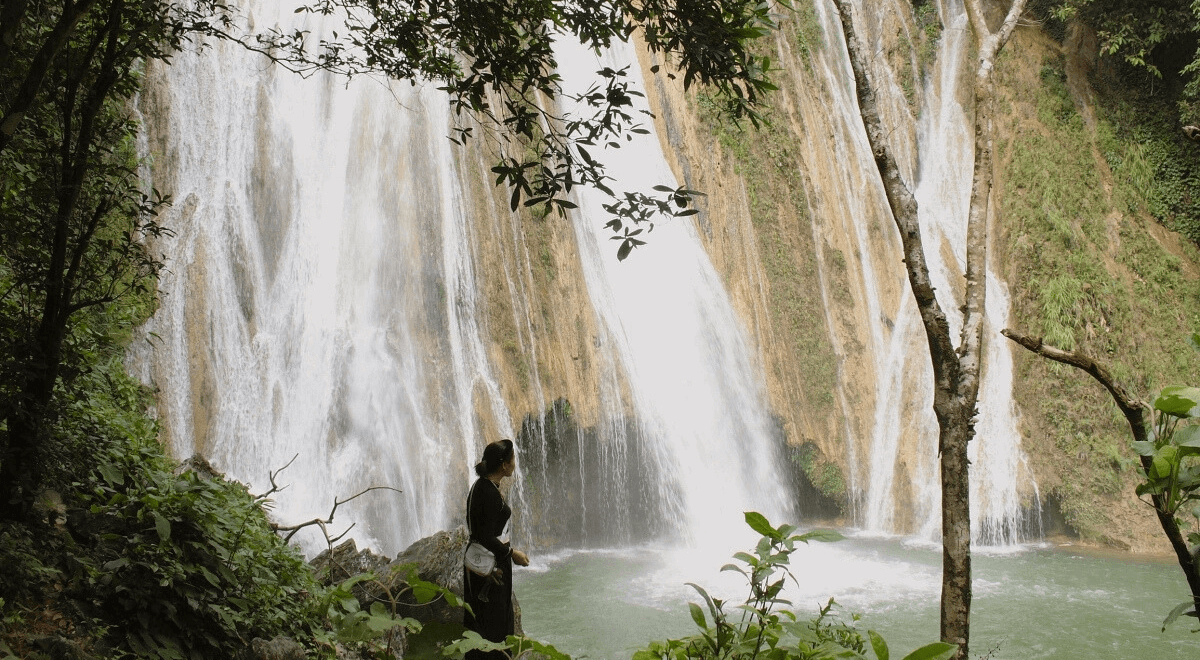 la cascade de Khuoi Nhi