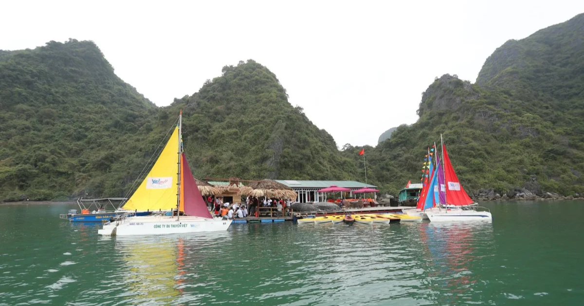 Villages flottants de la baie de Lan Ha