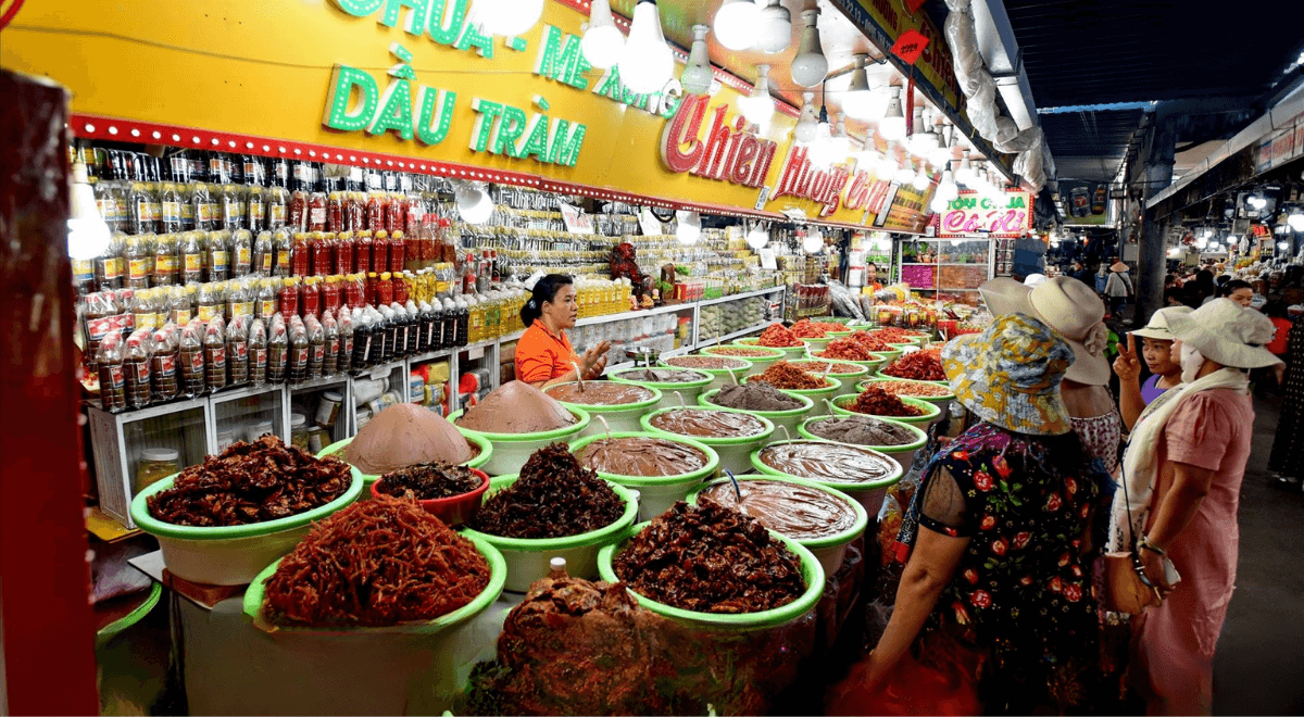 Marché Dong Ba