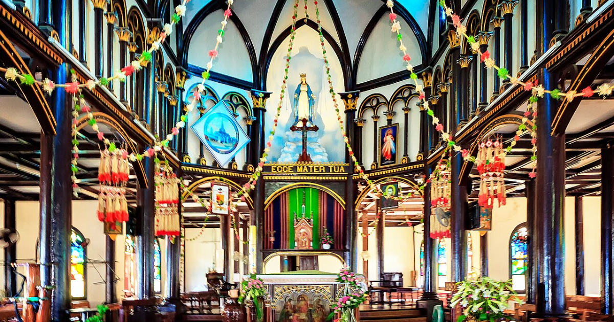 La Cathédrale en bois
