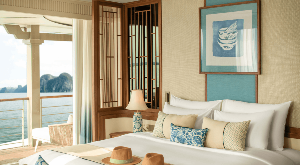 La croisière de 2 jours 1 nuit dans la baie d'Halong