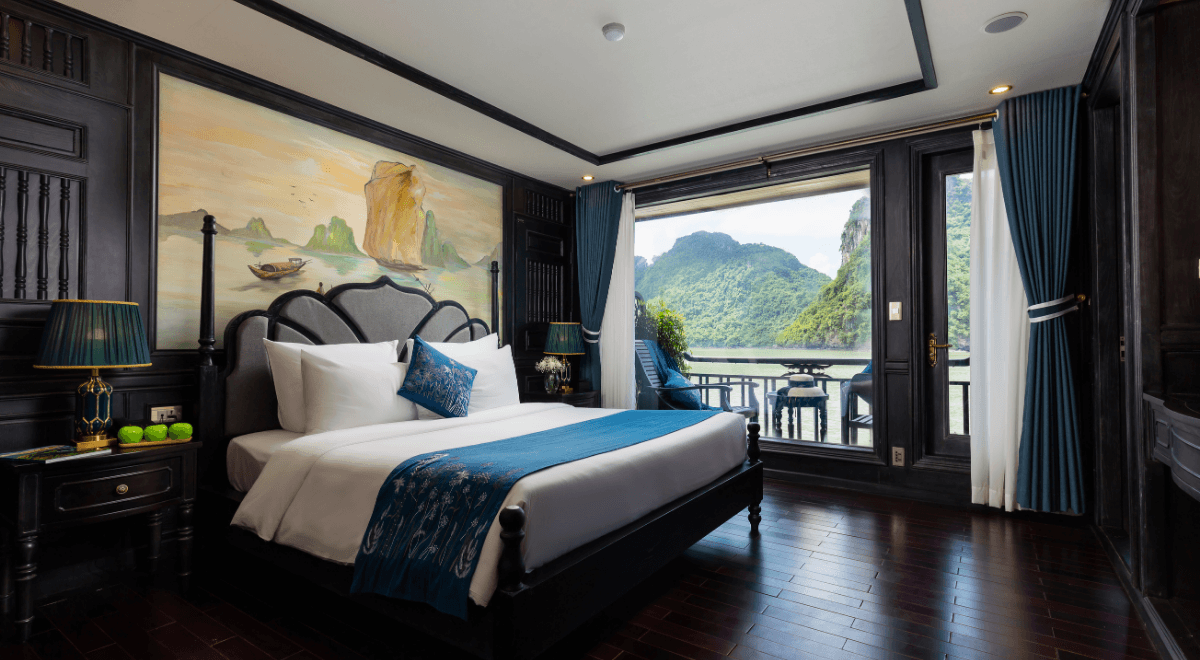 La croisière de 2 jours 1 nuit dans la baie d’Halong