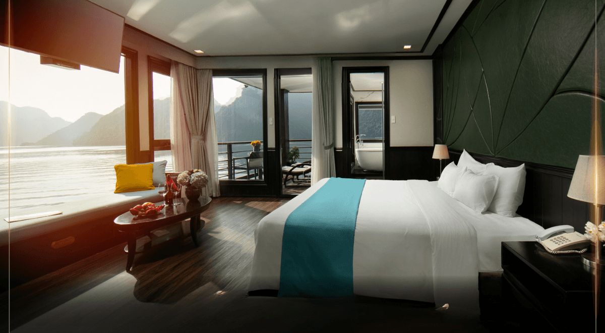 La croisière de 2 jours 1 nuit dans la baie d'Halong