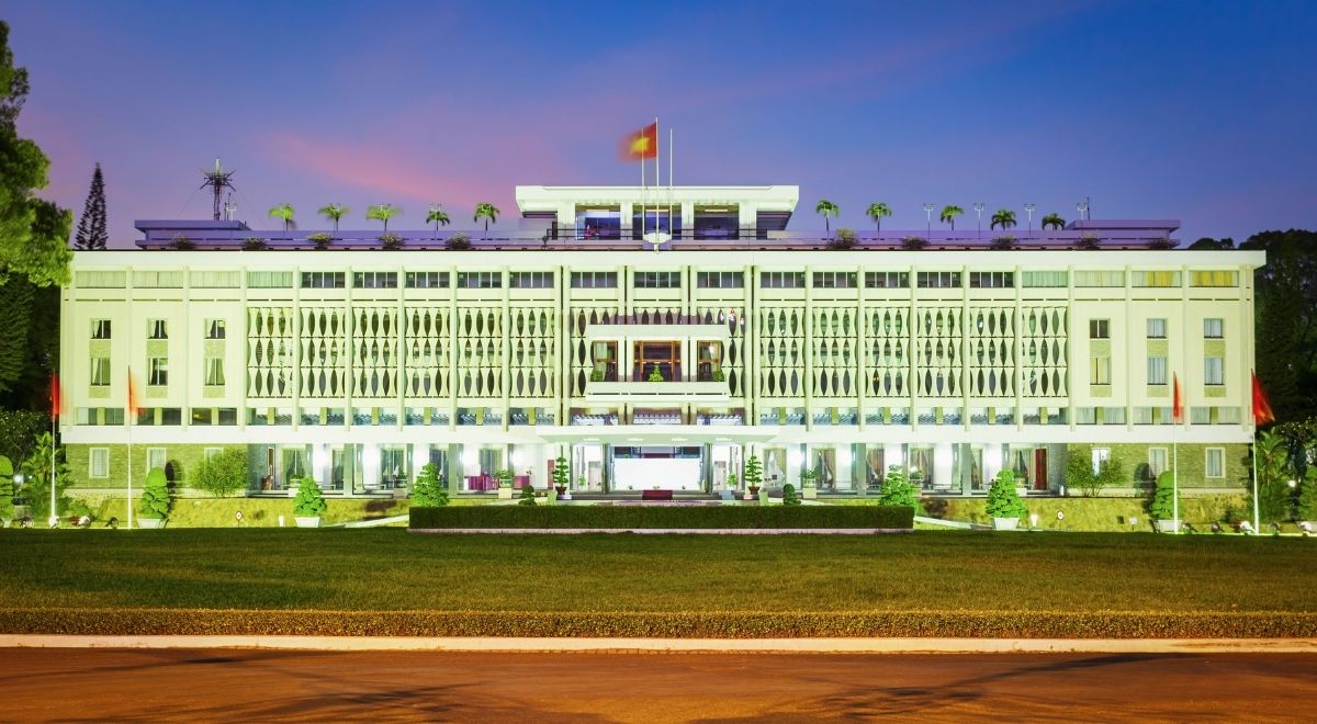 Le Palais de l’Indépendance, monument historique emblématique de Hô Chi Minh-Ville.